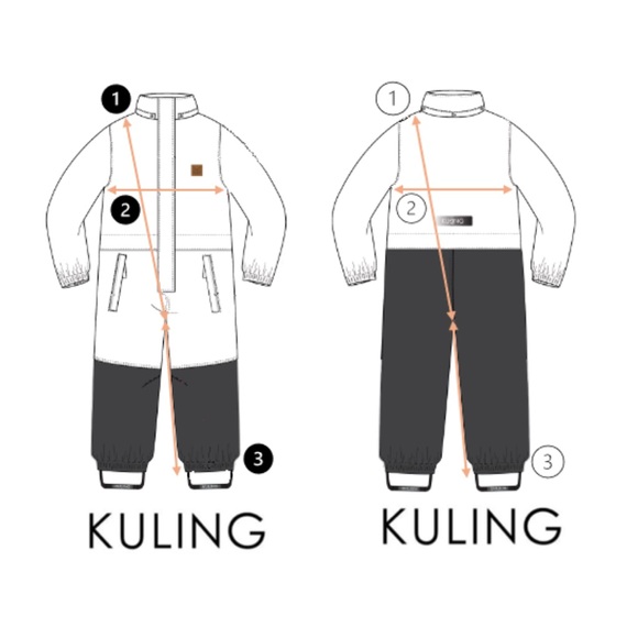 Kuling snow suit 
Size : 104 
Age range 4 or small 5 
Mossy light green - Picture 4 of 5